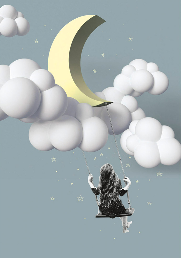 A Child's Dream on the Moon